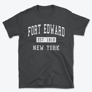 Fort Edward New York Classic Established Basic T-Shirt