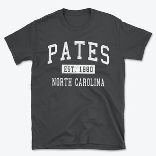 Pates North Carolina Classic Established Basic T-Shirt