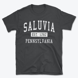 Saluvia Pennsylvania Classic Established Basic T-Shirt