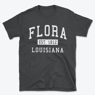 Flora Louisiana Classic Established Basic T-Shirt