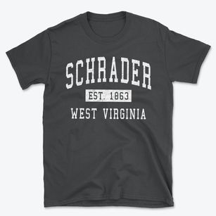 Schrader West Virginia Classic Established Basic T-Shirt