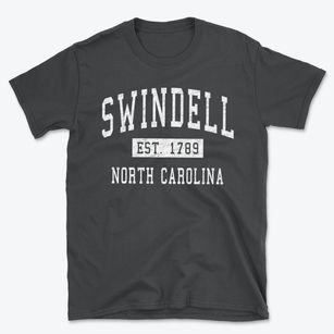 Swindell North Carolina Classic Established Basic T-Shirt