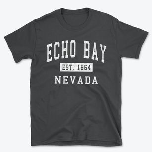 Echo Bay Nevada Classic Established Basic T-Shirt