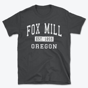 Fox Mill Oregon Classic Established Basic T-Shirt
