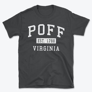 Poff Virginia Classic Established Basic T-Shirt