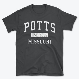 Potts Missouri Classic Established Basic T-Shirt
