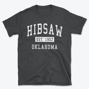 Hibsaw Oklahoma Classic Established Basic T-Shirt