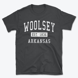 Woolsey Arkansas Classic Established Basic T-Shirt