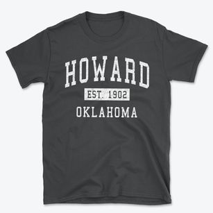 Howard Oklahoma Classic Established Basic T-Shirt