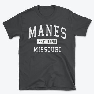 Manes Missouri Classic Established Basic T-Shirt