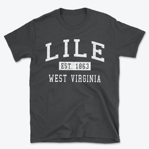 Lile West Virginia Classic Established Basic T-Shirt