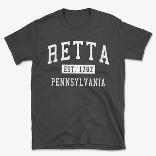 Retta Pennsylvania Classic Established Basic T-Shirt