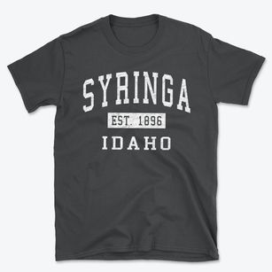 Syringa Idaho Classic Established Basic T-Shirt