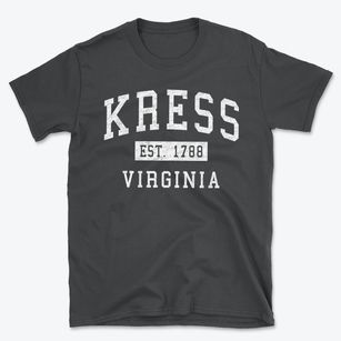 Kress Virginia Classic Established Basic T-Shirt