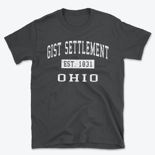 Gist Settlement Ohio Classic Established Basic T-Shirt