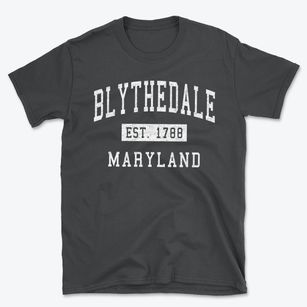 Blythedale Maryland Classic Established Basic T-Shirt