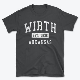 Wirth Arkansas Classic Established Basic T-Shirt