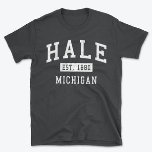 Hale Michigan Classic Established Basic T-Shirt