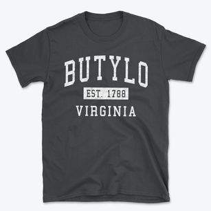 Butylo Virginia Classic Established Basic T-Shirt