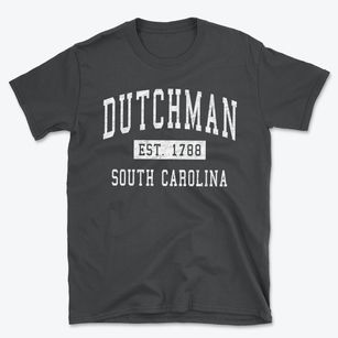 Dutchman South Carolina Classic Established Basic T-Shirt