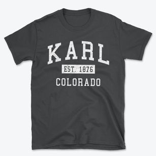 Karl Colorado Classic Established Basic T-Shirt