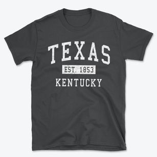 Texas Kentucky Classic Established Basic T-Shirt