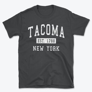 Tacoma New York Classic Established Basic T-Shirt