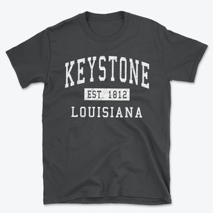 Keystone Louisiana Classic Established Basic T-Shirt