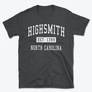 Highsmith North Carolina Classic Established Basic T-Shirt