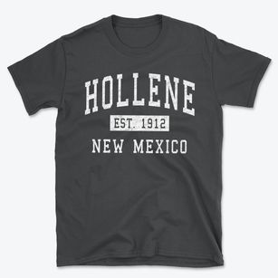 Hollene New Mexico Classic Established Basic T-Shirt
