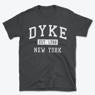 Dyke New York Classic Established Basic T-Shirt