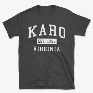 Karo Virginia Classic Established Basic T-Shirt