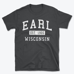 Earl Wisconsin Classic Established Basic T-Shirt