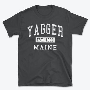 Yagger Maine Classic Established Basic T-Shirt