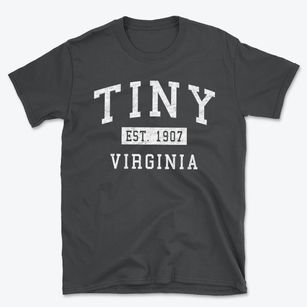 Tiny Virginia Classic Established Basic T-Shirt