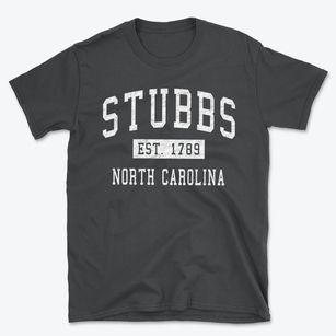 Stubbs North Carolina Classic Established Basic T-Shirt