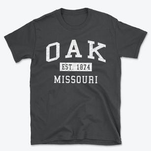 Oak Missouri Classic Established Basic T-Shirt