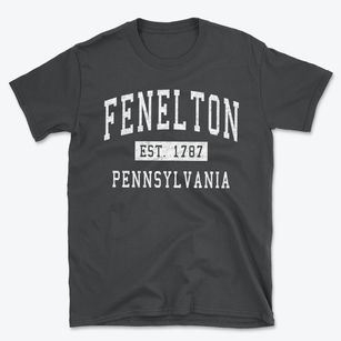 Fenelton Pennsylvania Classic Established Basic T-Shirt