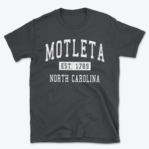 Motleta North Carolina Classic Established Basic T-Shirt