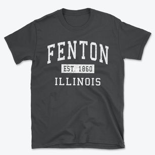 Fenton Illinois Classic Established Basic T-Shirt