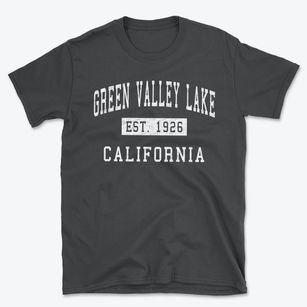 Green Valley Lake California Classic Established Basic T-Shirt