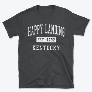 Happy Landing Kentucky Classic Established Basic T-Shirt