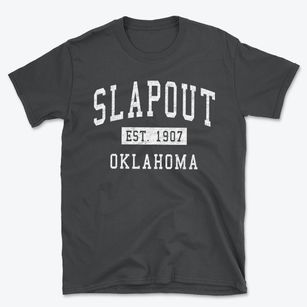 Slapout Oklahoma Classic Established Basic T-Shirt