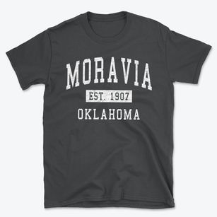 Moravia Oklahoma Classic Established Basic T-Shirt
