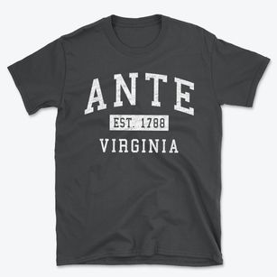 Ante Virginia Classic Established Basic T-Shirt