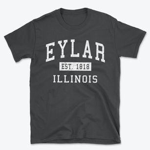 Eylar Illinois Classic Established Basic T-Shirt
