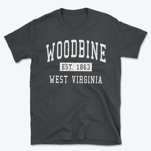 Woodbine West Virginia Classic Established Basic T-Shirt