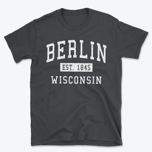 Berlin Wisconsin Classic Established Basic T-Shirt
