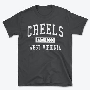 Creels West Virginia Classic Established Basic T-Shirt