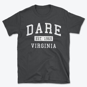 Dare Virginia Classic Established Basic T-Shirt
